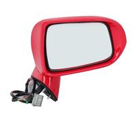 Auto Gruppo Specchietto Retrovisore Per FIT Per JAZZ 2005-2008 Per CITY 2007 Retrovisore 5-PIN Regolazione Elettrica Dell'angolazione Lampada Segnalazione A LED Copertura(5pins Red R)