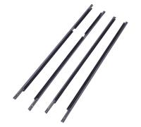 Auto Guarnizioni Finestrino Compatibile Con Toyota Per Land Per Cruiser FJ80 FZJ80 HDJ80 1991-1998 4 Pezzi Guarnizioni Finestrini Anteriori E Posteriori Auto