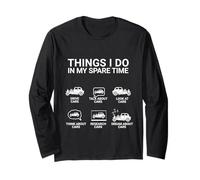 Auto Guy Cose che faccio nel mio tempo di spazio libero Maglia a Manica