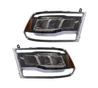 Auto Ha Condotto La Luce Auto Compatibile for La Lampada Frontale Compatibile for DODGE RAM1500/2500/3500 2009-2018/RAM1500 CLASSIC 2019-2021 H7 Led H7 Luces Led 12v(Amber)