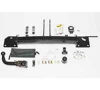 AUTO-HAK Gancio di traino completo estraibile orizzontale compatibile con BMW 3 E91 Touring SW 09.2005-08.2012 + universale kit elettrico 7 poli