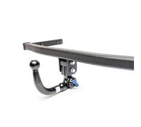 AUTO-HAK Gancio di traino completo estraibile verticale compatibile con Peugeot 2008 04.2013-12.2019 + universale kit elettrico 13 poli