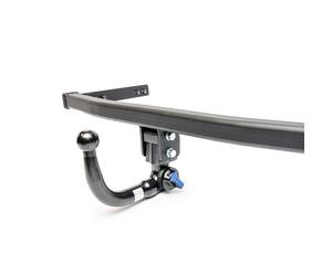 AUTO-HAK Gancio di traino completo estraibile verticale compatibile con Peugeot 208 04.2012-05.2019 + universale kit elettrico 7 poli