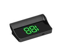 Auto Head Up HD Display Tachimetro GPS Velocità KMH Digital HUD Proiettore For Parabrezza For Tutte Le Auto Accessori Elettronici For Auto(Green)