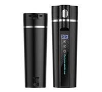 Auto Heizbecher - 31,5 Zoll Elektrischer Thermobecher | Edelstahl Reise Elektrische Teetasse - Con temperatura di 30-100 °C e Trockengehschutz ideale per le alte temperature in auto