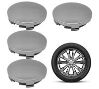 Auto Hubs Tappi Centrali Anti Caduta Tappi Antipolvere Accessori Auto Semplice 4PCS Per Veicoli Accessori Moto Auto