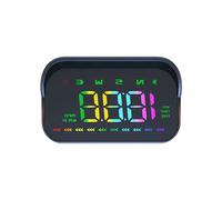 Auto HUD GPS Display Proiettore Parabrezza MPH KMH Tachimetro Proiettore Bussola Sistema di Allarme di Velocità Eccessiva
