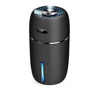 Auto Humidifier 200 ml a basso rumore Light caldo Mini Round US Air Diffuser USB 2 Gear Deolriente per la camera da letto per ufficio Home Office