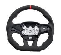 auto il volante Accessori Compatibile Con Dodge Per Charger Per Challenger SXT GT RT SRT 2015 2016 2017 2018 2019 2020 Auto Pelle Scamosciata Volante Accessori(Without Heated)