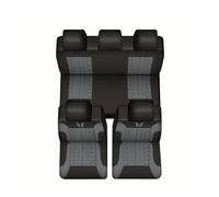 Auto Impermeabile coprisedili Set coprisedili universali per auto con ricamo a farfalla, protegge i sedili dalle macchie(GRAY)