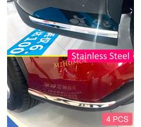 Auto In Acciaio Inox Anteriore Paraurti Posteriore Angolo Della Copertura Della Protezione Stampaggio Per Toyota Highlander Kluger 2020 2021 2022 2023 2024 2025