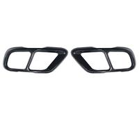 Auto In Acciaio Inox Silenziatore Di Scarico Posteriore Tubo Di Copertura Trim Coda Gola Telaio Per BMW X5 G05 X7 2019 2020 Tubo Di Scappamento