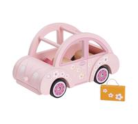 Auto da bambola in legno Rosa di Le Toy Van