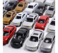 Auto in scala 1/100 per Plastico o completamento carro ferroviario