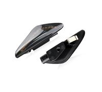 Auto Indicatore Direzione Retrovisore 2 Pezzi Per BMW Per X3 F25 Per X5 E70 Per X6 E71 E72 2007-2014 LED Indicatori Direzione Laterali Dinamici Lampeggianti Acqua Corrente Luce(Smoked NO Dynamic)