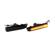 Auto Indicatore Direzione Retrovisore 2 Pezzi Per BMW Per X5 E53 E36 1999 2000 2001 2002 2003 2004 2005 2006 Luci Di Direzione Laterali A LED Dinamiche Scorrevoli 63132492179(2pcs Dynamic)
