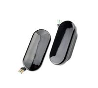 Auto Indicatore Direzione Retrovisore 2 Pezzi Per SEAT Per Ibiza 6L Cordoba Toledo 1M Leon 1M Led Dinamico Luce Di Segnalazione Laterale Luce Lampeggiante Sequenziale(Smoke black)