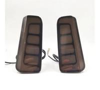 Auto Indicatore Direzione Retrovisore 2 Pezzi Per Toyota Per Vellfire 2016 2017 2018 2019 2020 LED Fendinebbia Posteriore Paraurti Luce Freno Luce Indicatore Di Direzione(Smoke cover,3 Function)