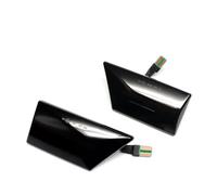 Auto Indicatore Direzione Retrovisore Scorre Lampada Dinamica A LED Per Indicatori Direzione Laterali, Luci Fendinebbia Per OPEL, Per Vectra C 2002-2008, Per Signum 2003-2008(Dynamic Smoke)