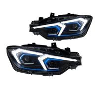 Auto Indicatori Direzione Per B&MW F30 F31 318i 320i 325i 328i 330i 335i Auto Luci Testa Della Del Faro Lente Del Proiettore DRL Automotive Anteriore Lampade Del Faro(Left Hand Drive,Halogen)