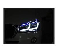 Auto Indicatori Direzione Per B&MW Per X3 F25 2010-2017 DRL Indicatori Di Direzione Abbaglianti Lente Non Hanno AFS Faro Di Montaggio Auto Fari Fari Testa Della(2014-2017,Lhd)