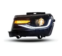 Auto Indicatori Direzione Per Camaro 2014 2015 Faro Auto Colorato Anteriore DRL Indicatori Di Direzione Anteriori Lampade Faro 2 Pz(WhiteAmber Style 2pc)