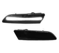 Auto Indicatori Direzione Per Chrysler Per Crossfire 2004-2008 Indicatore Direzione Specchietto Laterale Ambra Giallo Luci Anteriori Paraurti Anteriore(2pc Front white)