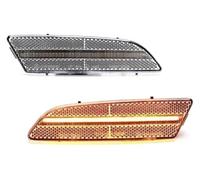 Auto Indicatori Direzione Per Chrysler Per Crossfire 2004-2008 Indicatore Direzione Specchietto Laterale Ambra Giallo Luci Anteriori Paraurti Anteriore(2pc Front Amber)