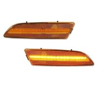 Auto Indicatori Direzione Per Chrysler Per Crossfire 2004-2008 Indicatore Direzione Specchietto Laterale Ambra Giallo Luci Anteriori Paraurti Anteriore(2pc Front Amber1)