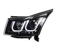 Auto Indicatori Direzione Per Cruze 2009-2014 Auto Faro Fari DRL Corsa E Jogging Luci Bi-Xenon Fascio Fendinebbia Lampade Anteriori Faro(No bulb in low beam)