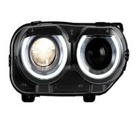 Auto Indicatori Direzione Per Dodge Per Challenger 2015-2022 Per RT Halo Anello Anteriore DRL Segnale Automotive Faro Di Montaggio Auto Faro Testa Della(Originallight2pcs)