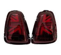 Auto Indicatori Direzione Per M&ini Per R55 Per R56 Per R57 Luci Posteriori Posteriori DRL Indicatori Di Direzione Freno Luce Di Retromarcia Car Rear Tail Light Assemblee(2pcs Red Clear,2007-2010 Year