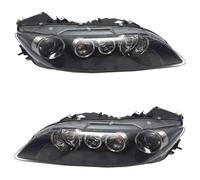 Auto Indicatori Direzione Per Mazda 6 Per GG Per Atenza Per GG 2002-2015 Auto Faro Sinistra Destra Anteriore Luce Guida Testa Lampade(Nero)
