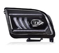 Auto Indicatori Direzione Per Mustang 2005-2009 Gruppo Ottico Modificato Luci Diurne Streamer Indicatori Direzione Fari Lampade Anteriori Proiettore