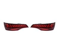 Auto Indicatori Direzione Per Q7 2006-2015 Fanali Posteriori Freno DRL In Movimento Indicatori Direzione Luci Lampade Coda Assemblaggio Car Rear Tail Light Assemblee(2pcs Red,2010-2015 Year)
