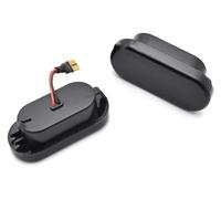 Auto Indicatori Direzione Per SEAT Per Ibiza 6L Per Cordoba Per Too Per Leon 1996-2008 Indicatore Direzione Direzioneello Specchio Laterale Dinamico(Nero)