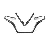 Auto interne Rifiniture Compatibile Con CR-V Per CRV 2017 2018 2019 2020 3 Pezzi/set Accessori Per Modanature Per Volante Auto