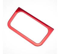 Auto interne Rifiniture Compatibile Con Ford Per Ranger Per Everest 2023 1 Pz. Cornice Per Pulsante Interruttore Fari, Stile Auto, Interni.(Red)