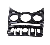 Auto interne Rifiniture Compatibile Con Mini Per Cooper F55 F56 F57 A/C Bocchetta Dell'aria Pomello Del Cambio Cruscotto Console Centrale Pannello Adesivo Interni Auto(Style4)