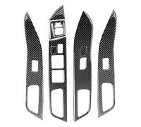 Auto interne Rifiniture Compatibile Con Mitsubishi Per Lancer Per EVO X MR 2008 2009 2010 2011-2013 2014 2015 9 Pezzi LHD Pannello Interruttore Alzacristalli Auto