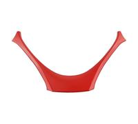 Auto interne Rifiniture Compatibile Con Toyota Per CHR Per C-HR 2016 2017 2018 2019 2020 2021 2022 2023, Cornice Per Volante, Decorazione Adesiva(Red)