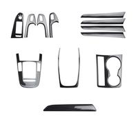 Auto Interni Automobilistici Compatibile con A4 B8 2009 2010 2011 2012 2013 2014 2015 2016 Auto LHD Console Bracciolo Cambio Decorazione Cornice Copertura Trim(1 Set)