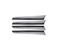 Auto Interni Automobilistici Compatibile con A4 B8 2009 2010 2011 2012 2013 2014 2015 2016 Auto LHD Console Bracciolo Cambio Decorazione Cornice Copertura Trim(for Door Panel)