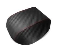 Auto Interni Bracciolo Centrale Box Cover Stile Carbonio In Pelle Microfibra Adesivo Decor Per Golf 7 MK7 2014-2016 Consolle(Red line)