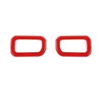 Auto Interni Car Inner Door Handle Decoration Cover Stickers for Suzuki for Jimny JB74 2019 2020 2021 2022 2023 2024 Interior Accessories(Rosso)