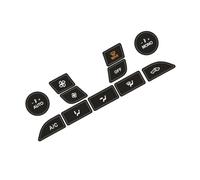 Auto Interni Compatibile con Ford Per Focus 1999-2005 adesivi riparazione pulsante dell'interruttore controllo dell'aria condizionata per auto kit di riparazione del pulsante A/C