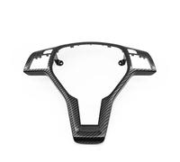 Auto Interni CoPertura Per Telaio Volante Auto Per Mercedes Per Benz Per AMG Style ABCE GLK GLA CLA CLS Classe W176 W246 W204 W212 W156 W117(Carbon-Black)