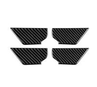 Auto interni Cover Trim Per Mazda 3 2019-2025/CX-30 2020-2025 LHD RHD Pannello Interno Portiera Auto Accessori Finiture Interne Adesivo In Vera Morbida Car Interni(Black Carbon,20-25)