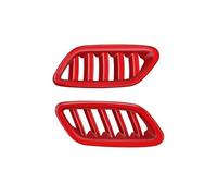 Auto Interni Per Hyundai Per Kona 2024+ Bocchetta Aria Anteriore Auto Cruscotto A/C Telaio Copertura Trim(Rosso)