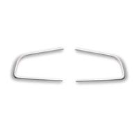 Auto interno 2 Pezzi/set Coprivolante Auto Per Peugeot 508 2011-2016 Consolle Centrale In Acciaio Inossidabile Auto Interni Accessori